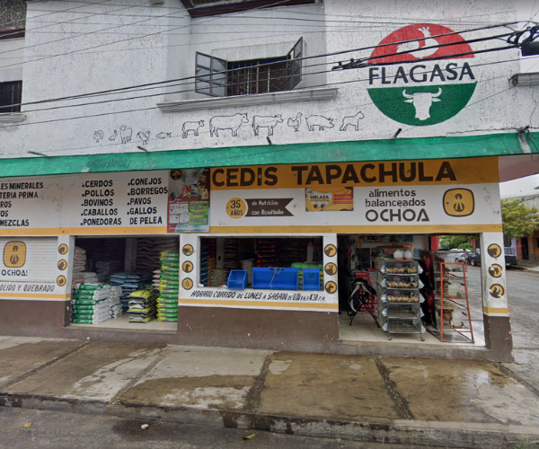 Alimentos balanceados en Cedis Tapachula