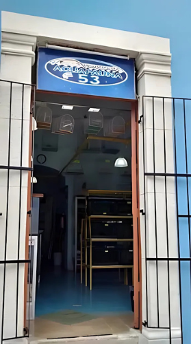 Tienda de animales Acuafauna en San Francisco de Campeche, Campeche, México.