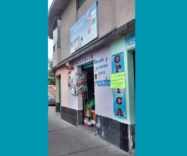 Colibrí, tienda de animales en Alborada Jaltenco, México.