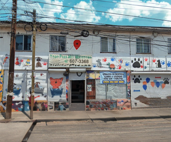 Exterior de TODO PARA MIS MASCOTAS en Tijuana, B.C.
