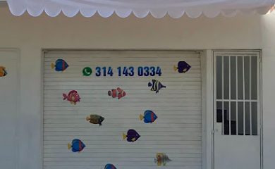 Tienda de productos para mascotas Acuario Blue Fish