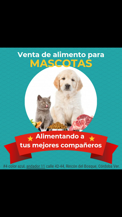 Tienda de productos para mascotas Alimentos para mascotas "El mexicano"