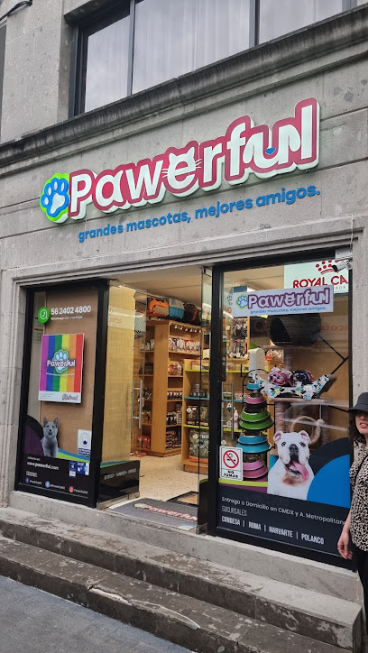 Tienda de productos para mascotas Pawerful Polanco