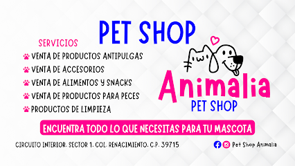Tienda de productos para mascotas Pet Shop Animalia