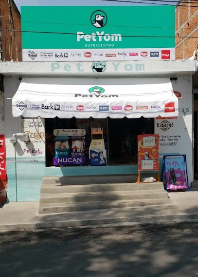 Tienda de productos para mascotas PetYom