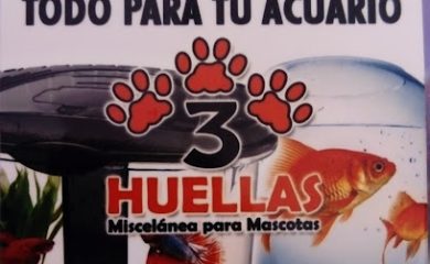 Tienda de productos para mascotas Tres huellas