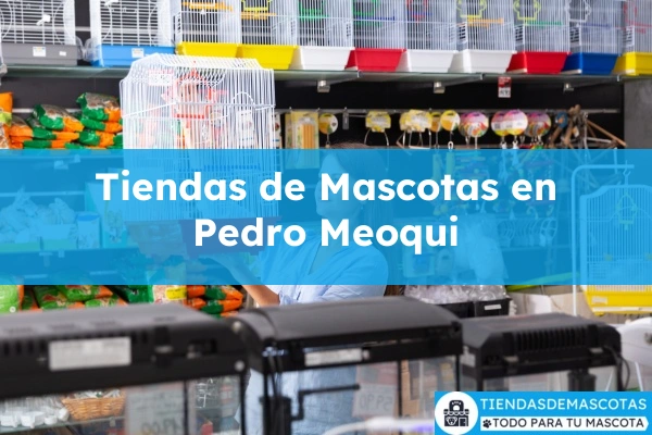 Tiendas de mascotas en Pedro Meoqui